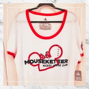 Mouseketeer / Mickey Mouse Club T-Shirt.  NWT 4X